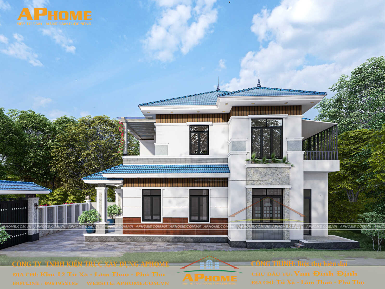 Thiết kế nhà đẹp APHOME ,kiến trúc APHOME