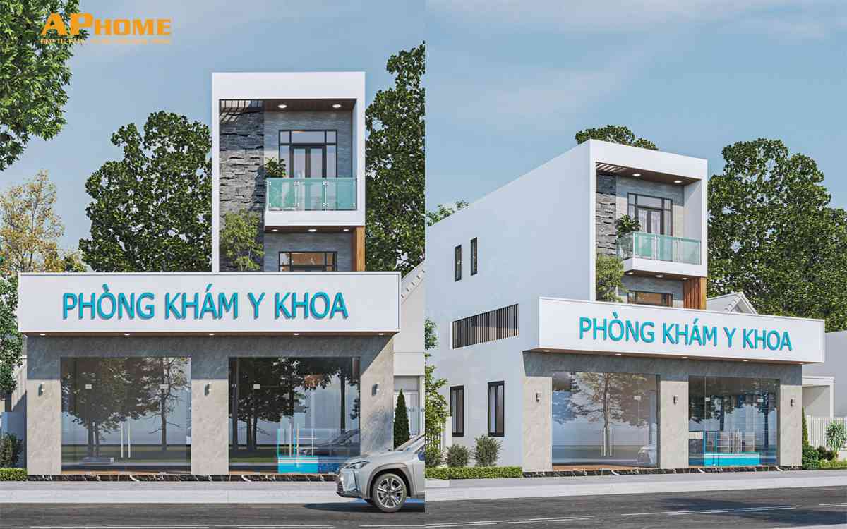 Phối cảnh 3D nhà Phố hiện đại